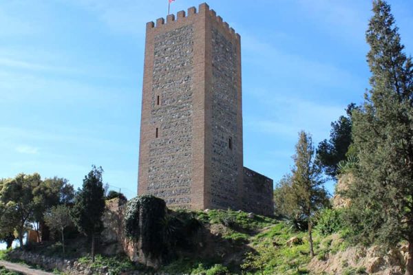 The fortress castle of Vélez-Málaga